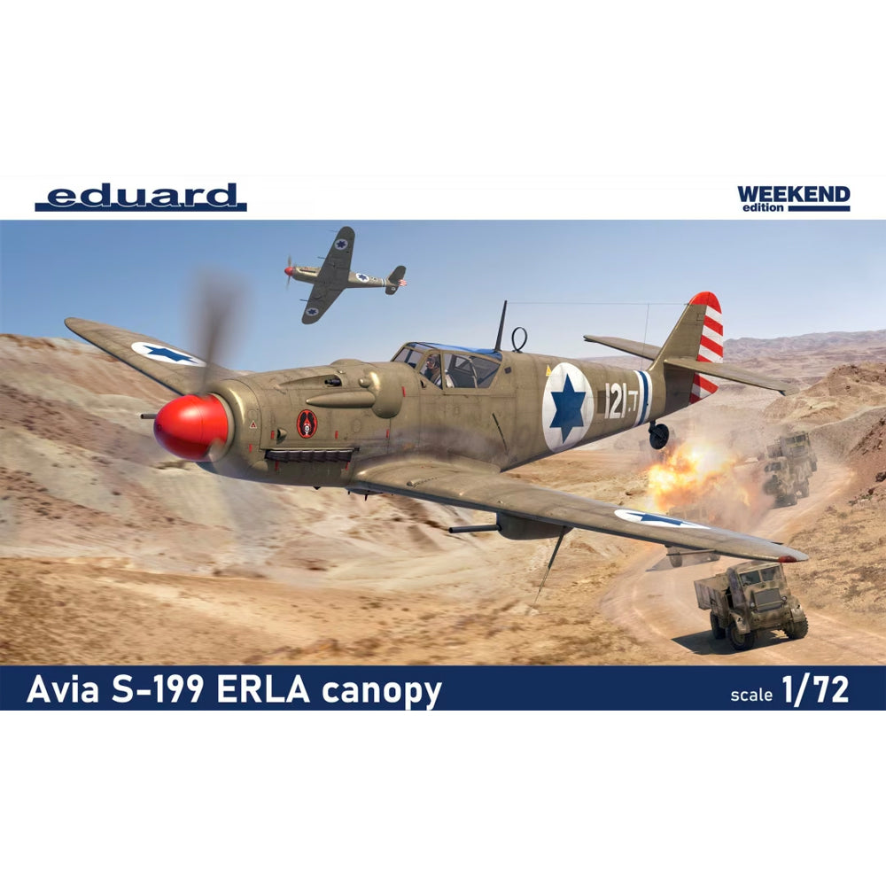 Eduard 7472 Avia S-199 ERLA Canopy Weekend Edition 1:72 Model Kit