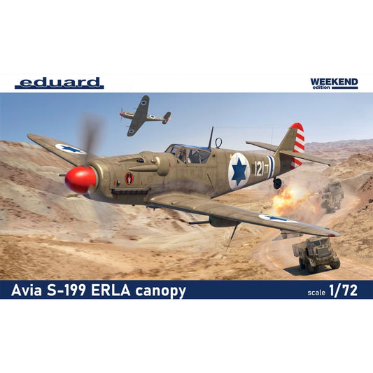 Eduard 7472 Avia S-199 ERLA Canopy Weekend Edition 1:72 Model Kit