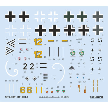 Eduard 7475 Messerschmitt Bf-109G-6 Weekend Edition 1:72 Model Kit