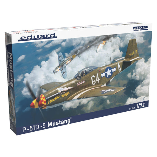 Eduard 7476 North-American P-51D-5 Mustang Weekend Edition 1:72 Model Kit