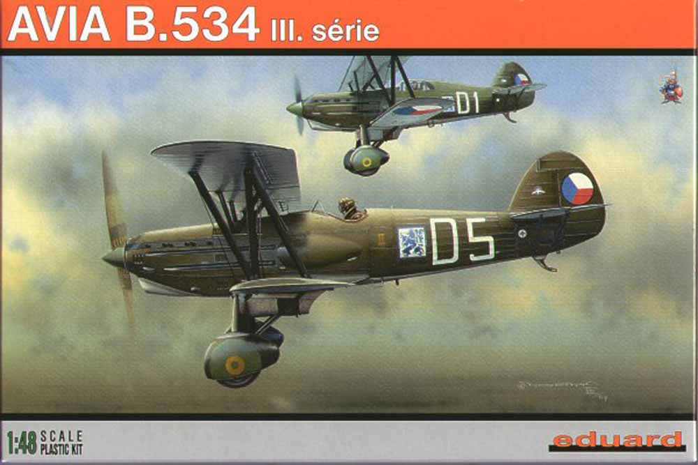 Eduard 8191 Avia B-534/III 1:48 Aircraft Plastic Model Kit