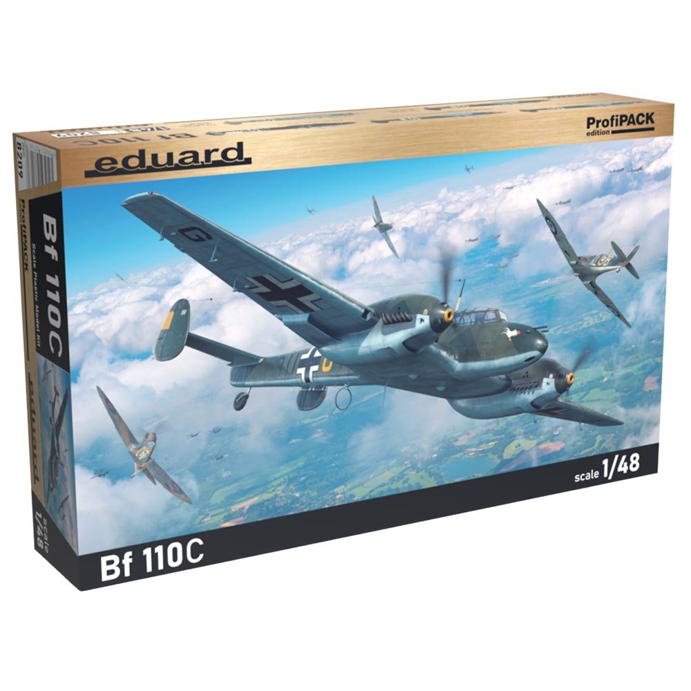 Eduard 8209 Messerschmitt Bf-110C ProfiPACK 1:48 Plastic Model Kit