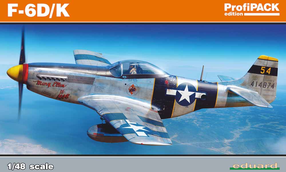 Eduard 82103 North-American F-6D/K Mustang Profipack 1:48 Aircraft Model Kit