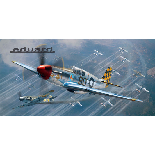 Eduard 82107 NA P-51B Mustang w/Birdcage Canopy ProfiPACK 1:48 Model Kit
