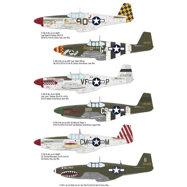 Eduard 82107 NA P-51B Mustang w/Birdcage Canopy ProfiPACK 1:48 Model Kit