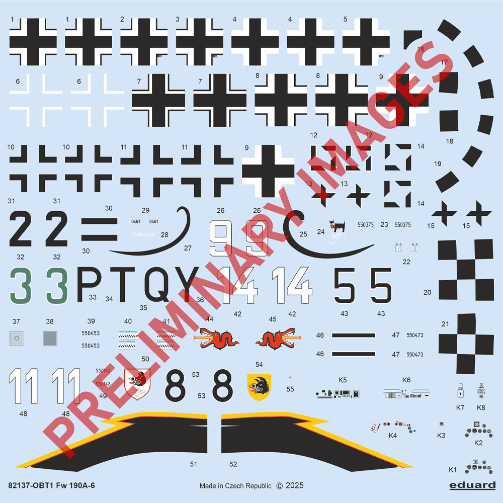 Eduard 82137 Focke-Wulf Fw-190A-6 ProfiPACK 1:48 Model Kit