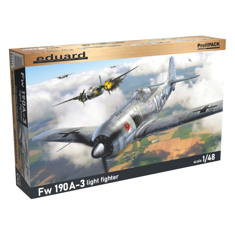 Eduard 82141 FW 190A-3 Light Fighter ProfiPACK 1:48 Plastic Model Kit