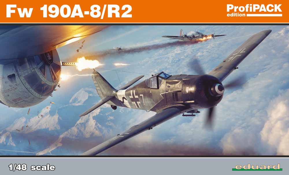 Eduard 82145 Focke-Wulf Fw-190A-8/R2 ProfiPACK 1:48 Aircraft Plastic Model Kit