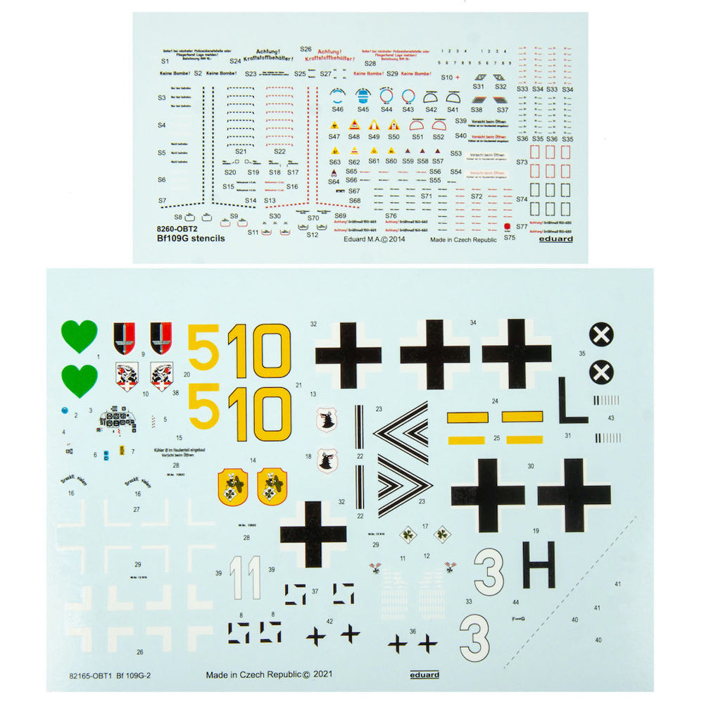 Eduard 82165 Messerschmitt Bf-109G-2 ProfiPACK 1:48 Model Kit