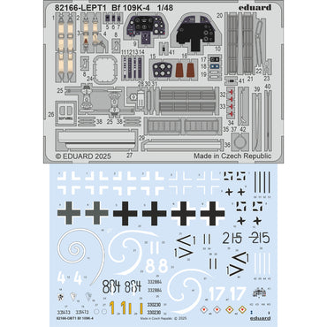 Eduard 82166 Messerschmitt Bf 109K-4 ProfiPACK 1:48 Model Kit
