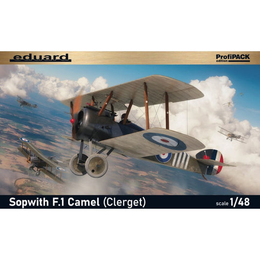 Eduard 82171 Sopwith F.1 Camel (BR.1) Profipak 1:48 Model Kit