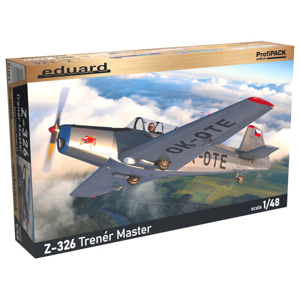 Eduard 82183 Z-326/C-305 Trener Master ProfiPACK 1:48 Plastic Model Kit