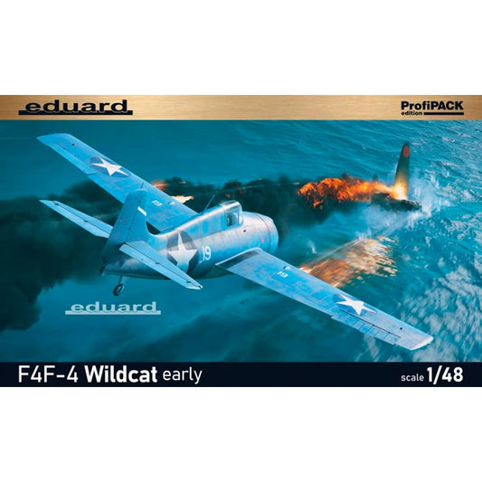 Eduard 82202 F4F-4 Wildcat Early ProfiPACK 1:48 Plastic Model Kit