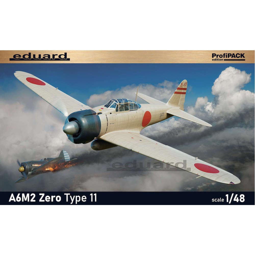 Eduard 82211 Mitsubishi A6M2 Zero Type 11 ProfiPACK 1:48 Plastic Model Kit