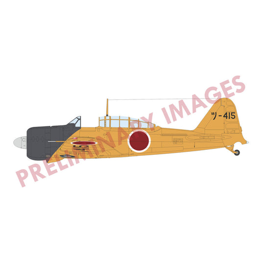 Eduard 82218 Mitsubishi A6M2-K ProfiPACK 1:48 Model Kit