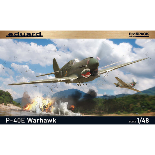 Eduard 82241 Curtiss P-40E Warhawk ProfiPACK 1:48 Model Kit