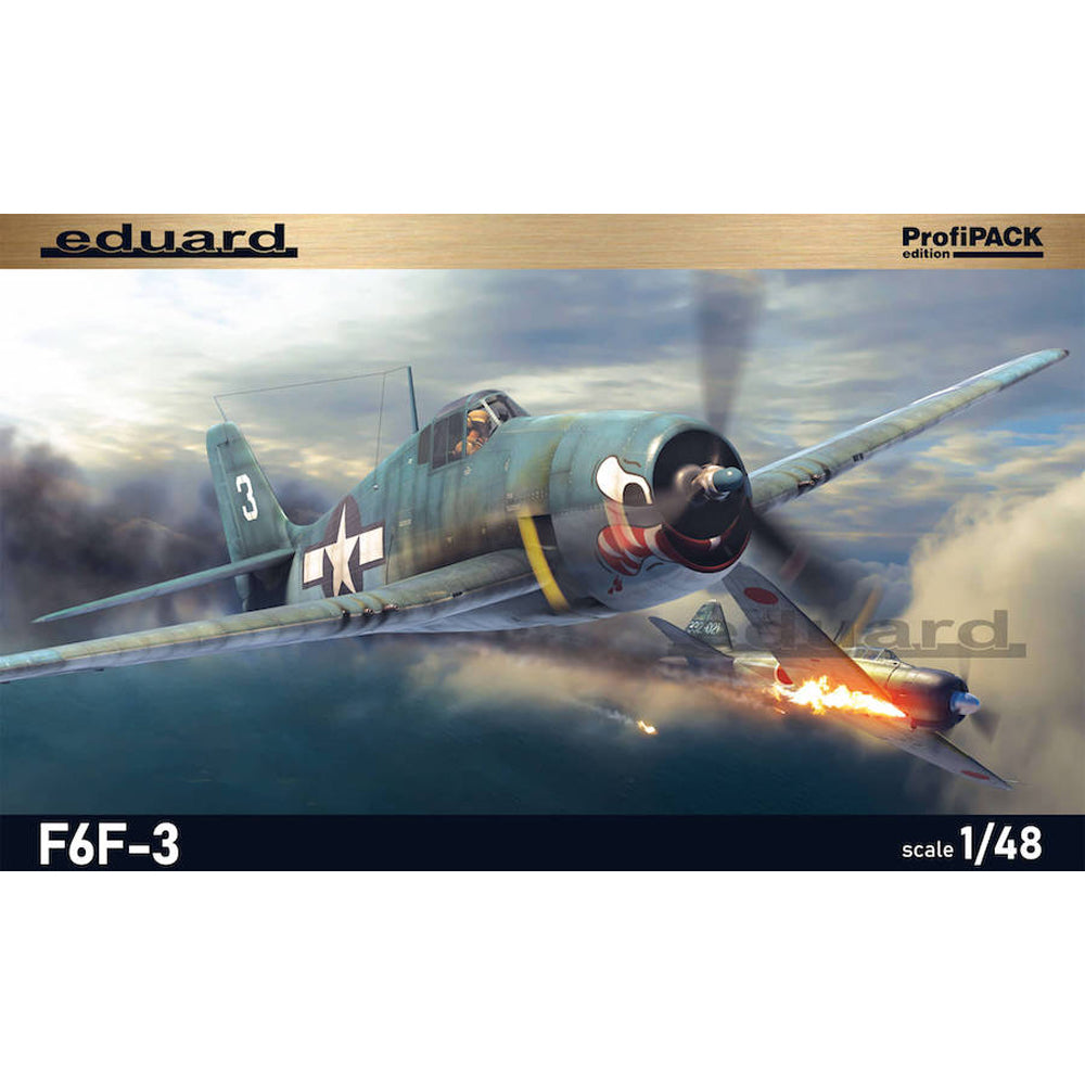 Eduard 8227 Grumman F6F-3 Hellcat ProfiPack 1:48 Plastic Model Kit