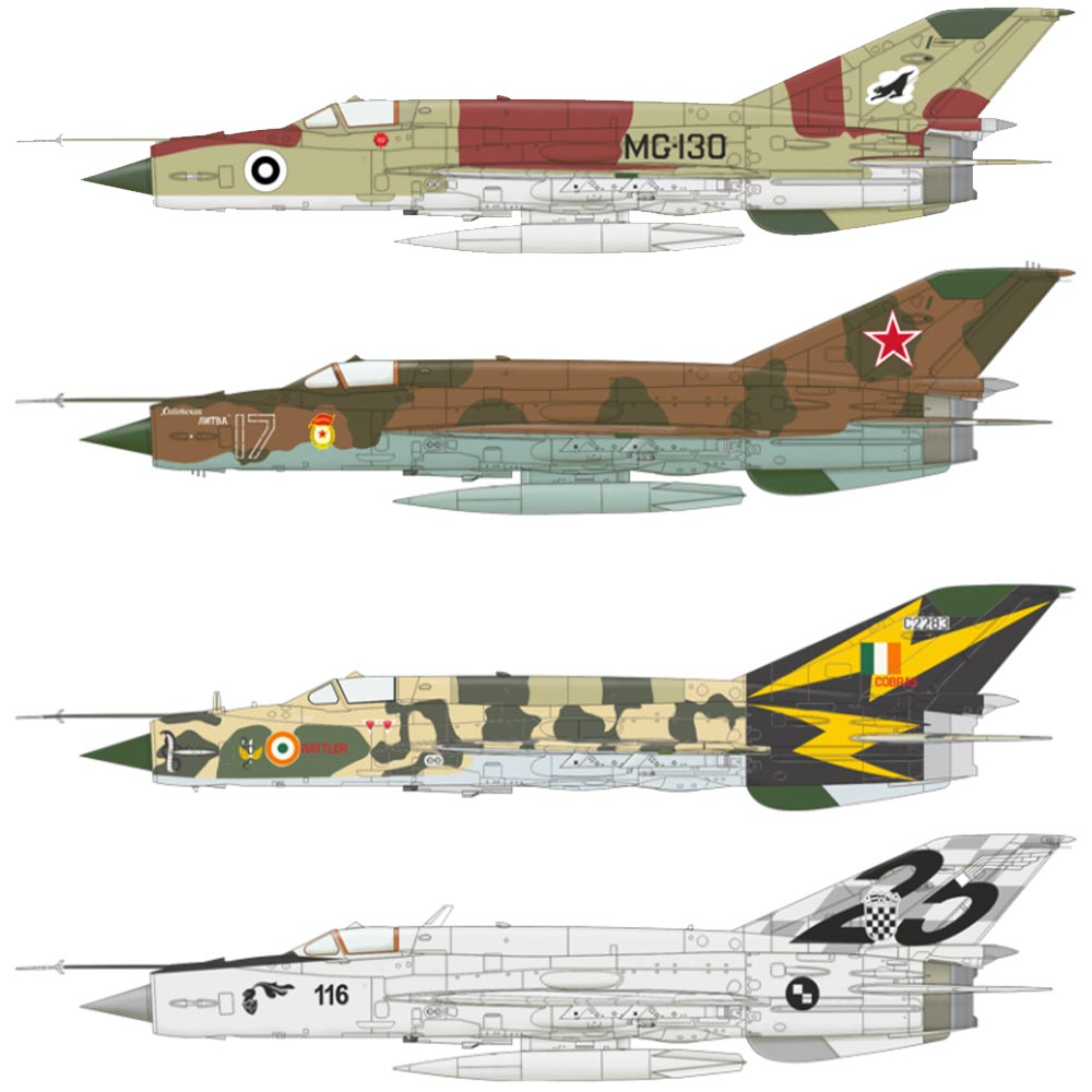 Eduard 84130 Mikoyan MiG-21bis Weekend Edition 1:48 Plastic Model Kit