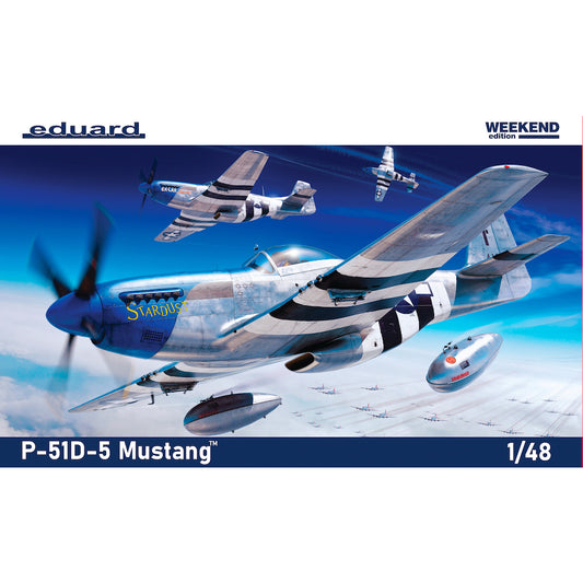 Eduard 84172 P-51D-5 Mustang Weekend Edition 1:48 Model Kit
