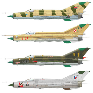Eduard 84177 Mikoyan Mig-21MF Weekend Edition 1:48 Plastic Model Aircraft Kit