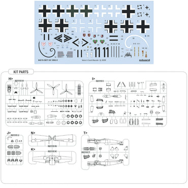 Eduard 84215 Messerschmitt Bf 109G-5 Weekend Edition 1:48 Model Kit