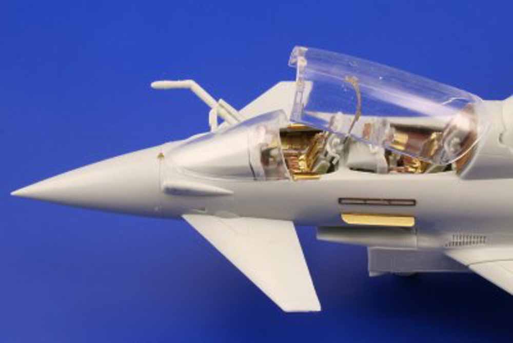 Eduard SS289 Etched Aircraft Detailling Set 1:72 Eurofighter EF-2000B Typhoon tw