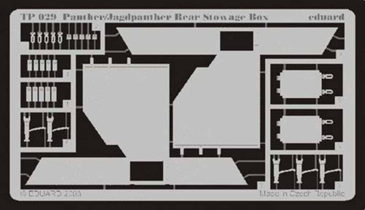 Eduard TP029 1:35 Etched Detailing Set Pz.Kpfw.V Panther/Jagdpanther rear stowag