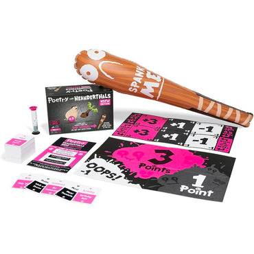 Poetry for Neanderthals (NSFW) - Card Game - Age 17+ - 2-5 Players - 15min