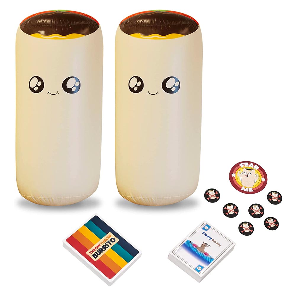 Throw Throw Burrito Extreme Outdoor Edition Dodgeball Card Game Exploding Kittens
