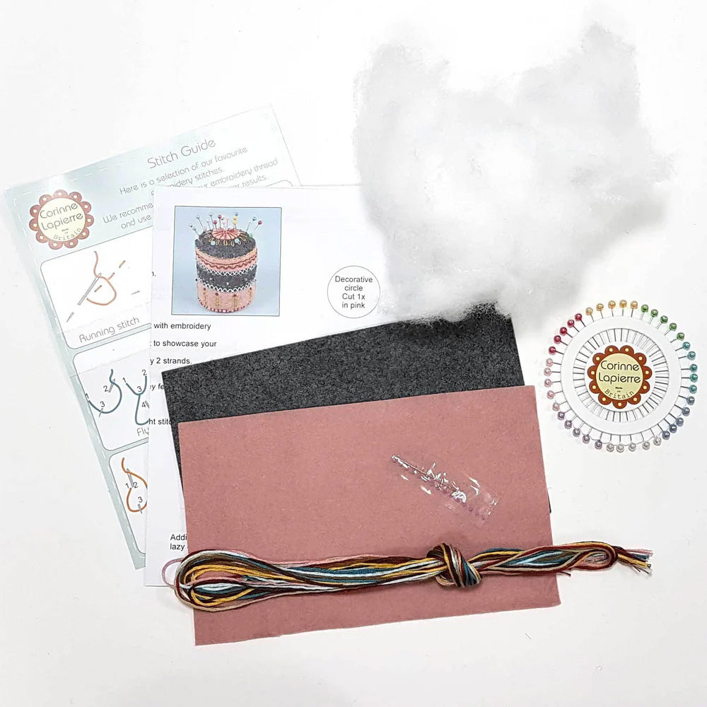 Corinne Lapierre Felt Pincushion Craft Kit