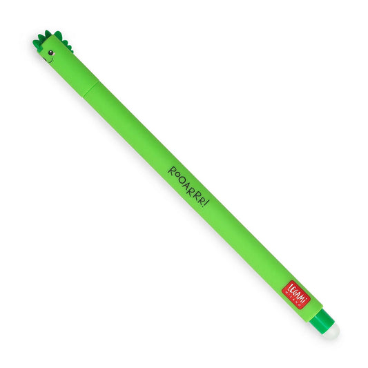 Legami ROOARRR! Dino Erasable Gel Pen - Green Ink