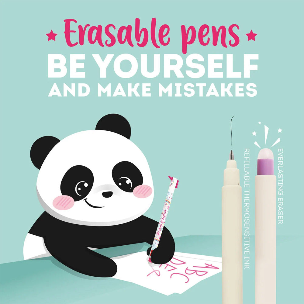 Legami Erasable Pen - Tiger - 0.7 mm - Orange Ink