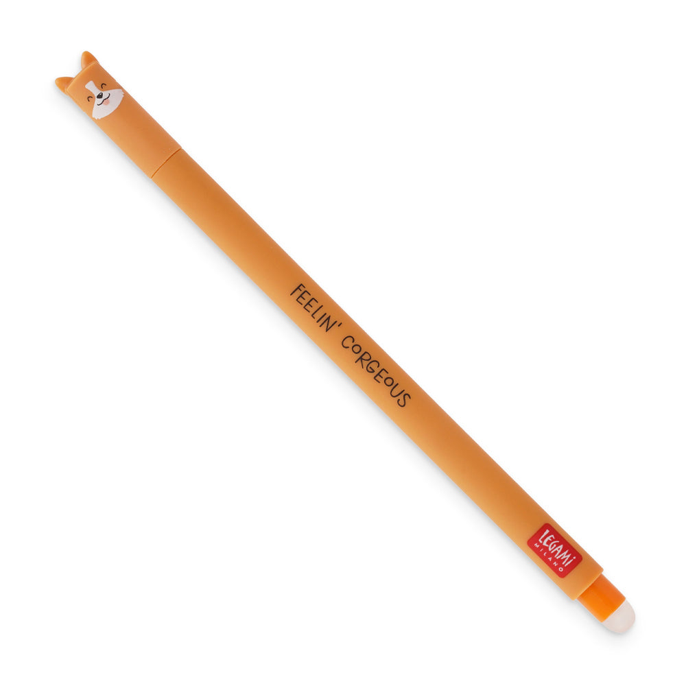 Legami Corgi Erasable Pen - Black Ink