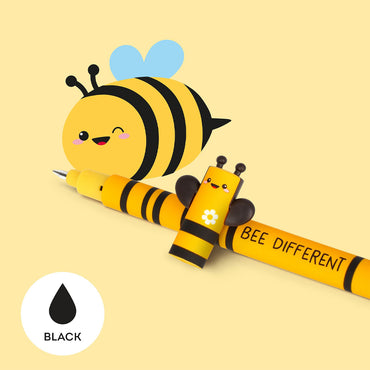 Legami Bee Erasable Pen - Black Ink