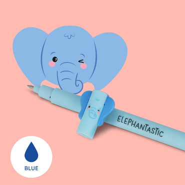 Legami Elephant Erasable Pen - Blue Ink
