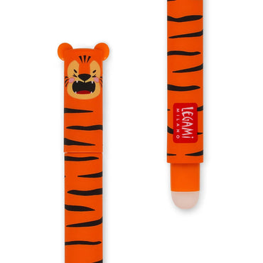 Legami Tiger Erasable Pen - Orange Ink