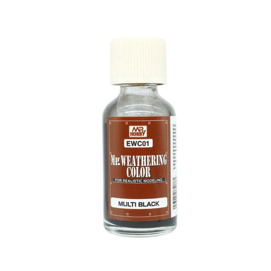 Mr Hobby Mr Weathering Colour Multi Black 40ml EWC-01
