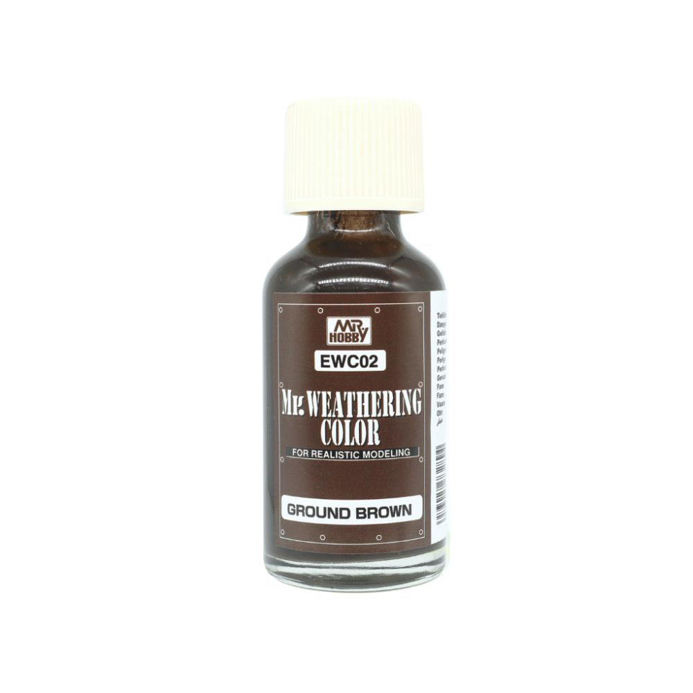 Mr Hobby Mr Weathering Colour Brown 40ml EWC-02