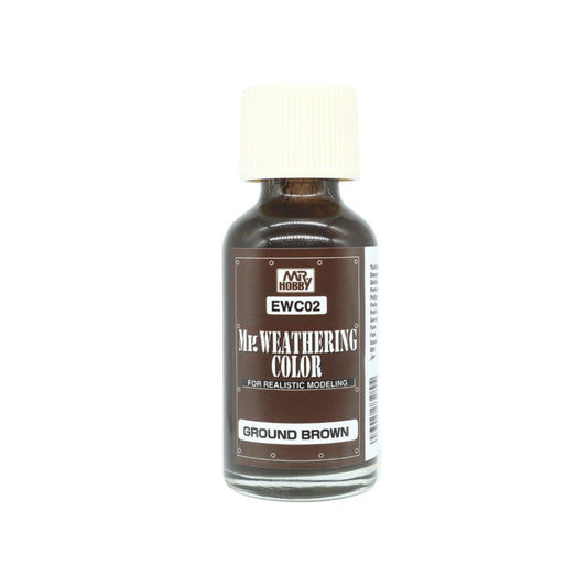 Mr Hobby Mr Weathering Colour Brown 40ml EWC-02