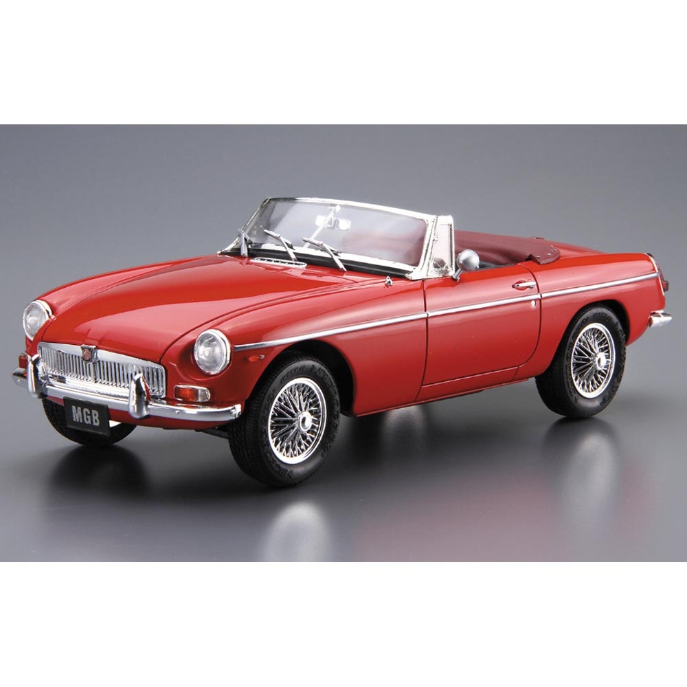 Aoshima 05685 MGB Mk.2 BLMC G/HM4 MK-2 '68 1:24 Model Kit