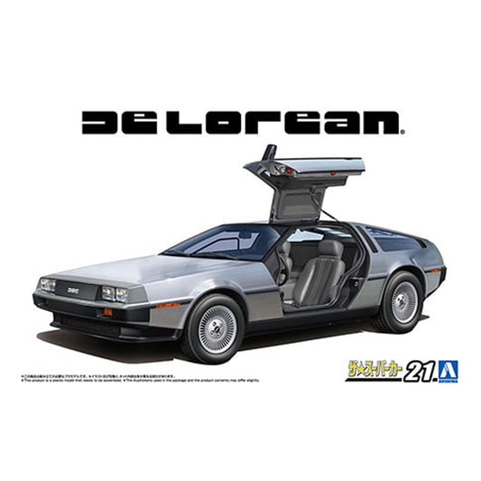 Aoshima 06435 1982 DeLorean DMC-12 1:24 Model Kit
