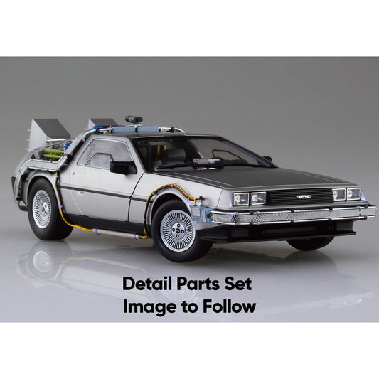 Aoshima 06700 BTTF Part I DeLorean Time Machine Movie Mecha BT-01 Detail Parts