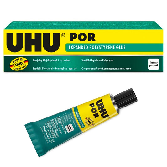 UHU POR Expanded Polystyrene Glue 40g/50ml 40359 49015
