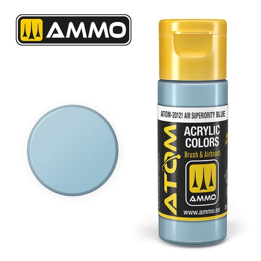 ATOM COLOR Air Superiority Blue 20ml Model Paint Ammo by Mig 20121