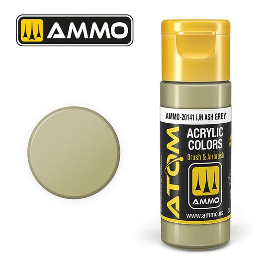 ATOM COLOR IJN Ash Grey 20ml Model Paint Ammo by Mig 20141