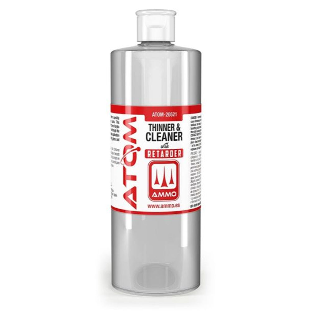 ATOM Thinner & Cleaner with Retarder 400ml - Ammo by Mig 20521