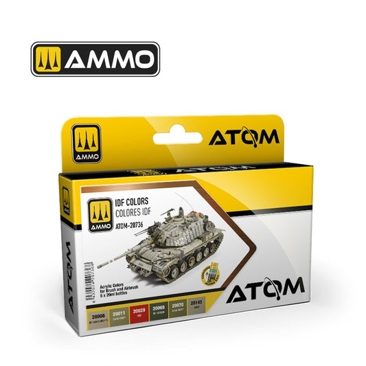 ATOM IDF Colours Acrylic Paint Set Ammo by Mig 20736