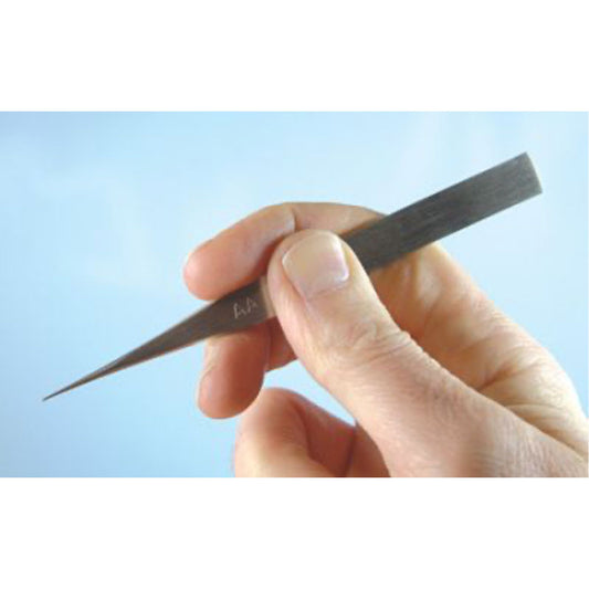 Expo Tools Modelmakers Stainless Antimagnetic 5" AA Tweezer 79000