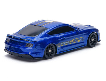 E-ZEE RC Lighting Muscle 4WD Drift Car w/Gyro - Blue 1:43 EZ-8500EBL