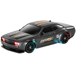 E-ZEE RC Lighting Stinger 4WD Drift Car w/Gyro - Silver 1:43 EZ-8501ESL